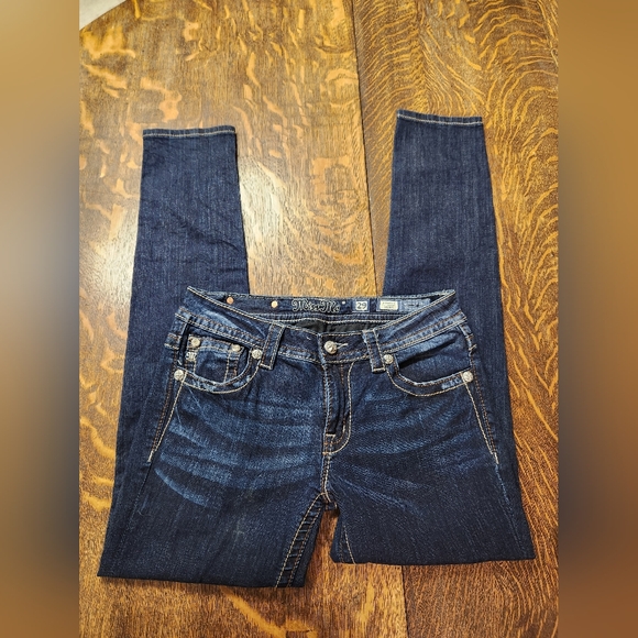 Miss Me Jeans Signature Skinny Size 29 - Picture 3 of 12